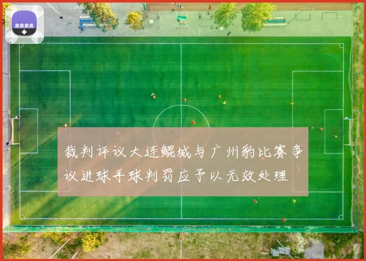 裁判评议大连鲲城与广州豹比赛争议进球手球判罚应予以无效处理